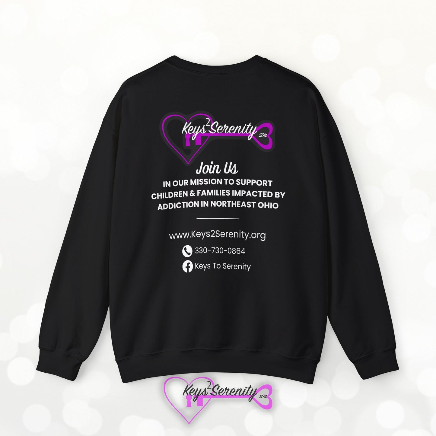 KEYS 2 SERENITY x Rapids Unisex Crewneck Sweatshirt