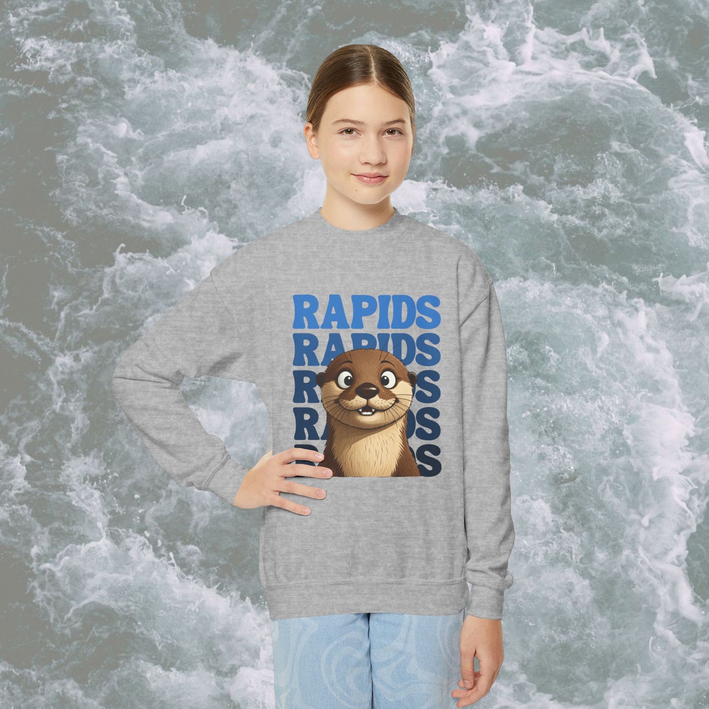 Youth Ollie Rapids Crewneck Sweatshirt