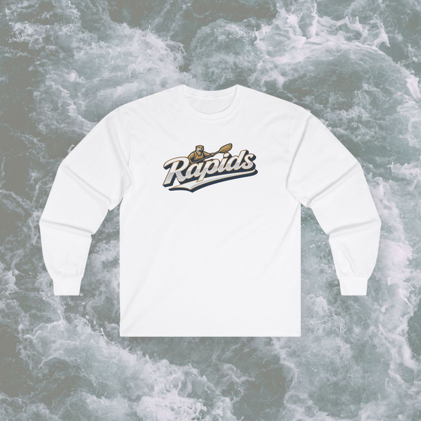 Ollie Kayak Rapids Unisex Long Sleeve Tee