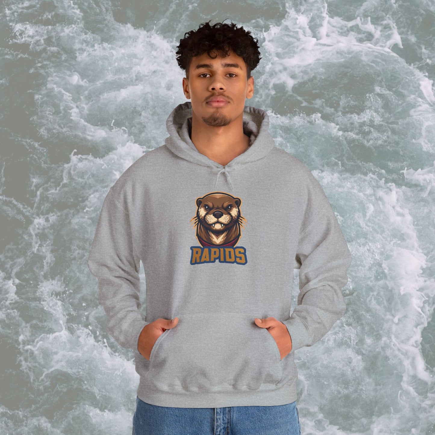 Rapids Text Ollie Unisex Hooded Sweatshirt