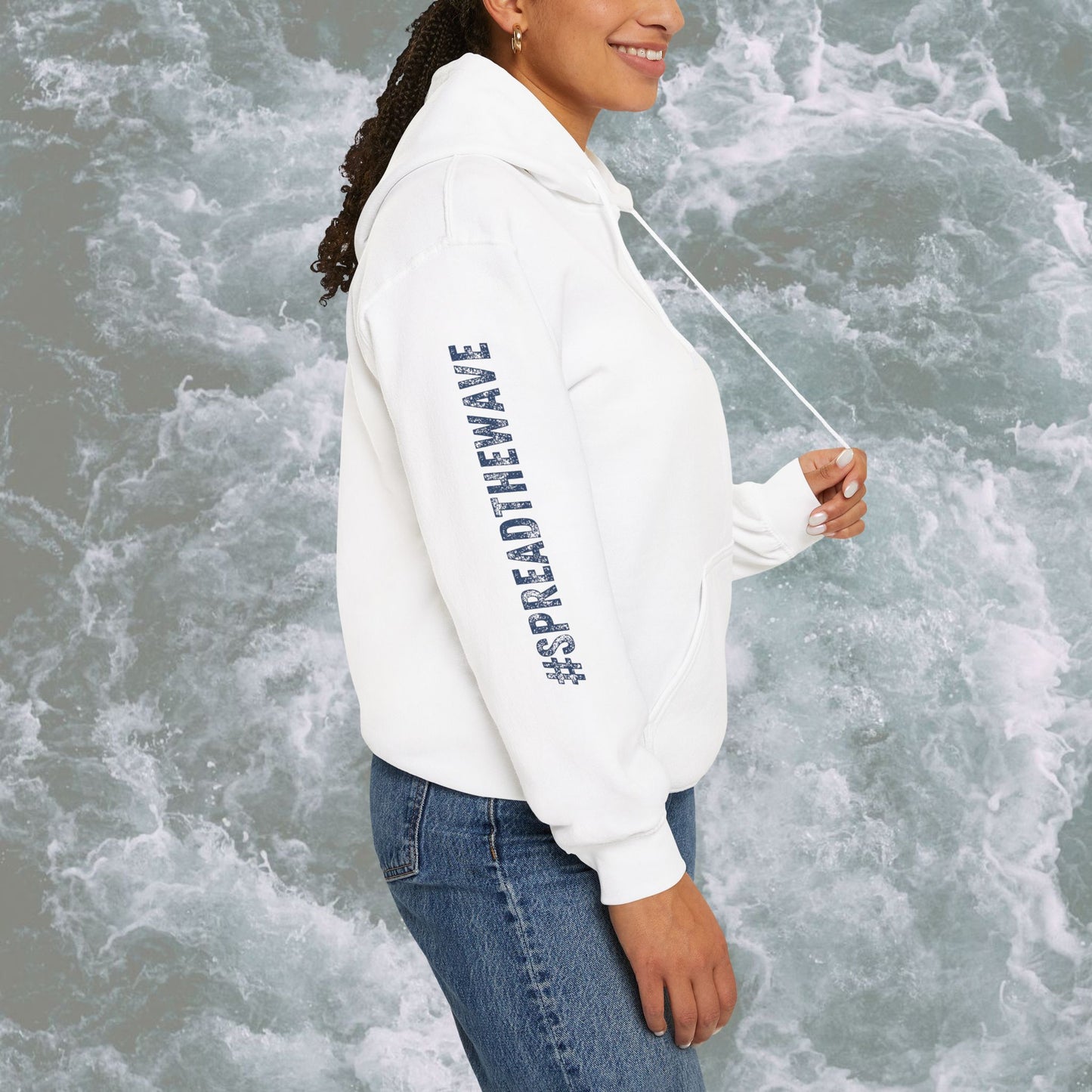 Rapids Ollie Spread The Wave Unisex Hooded Sweatshirt