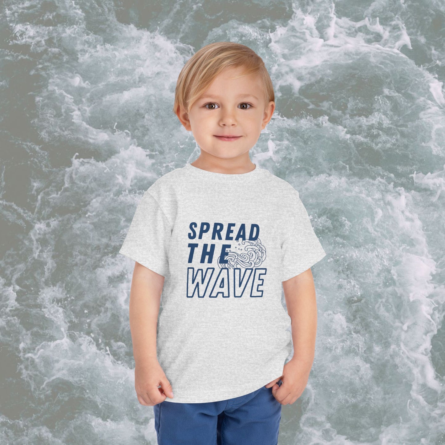 Spread The Wave Toddler T Shirt