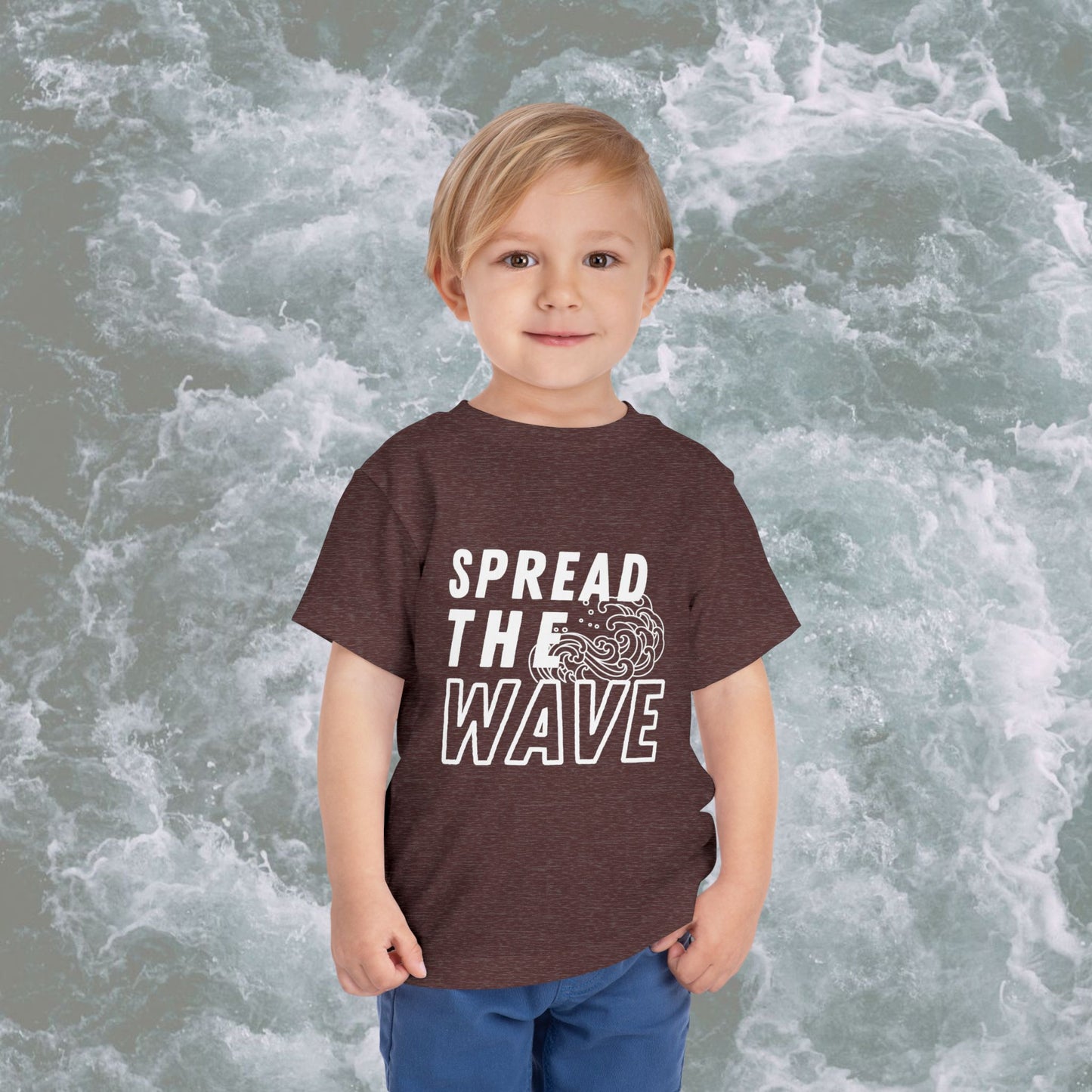 Spread The Wave Toddler T Shirt