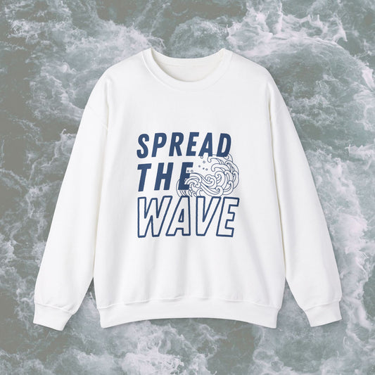 Spread The Wave Unisex Crewneck Sweatshirt