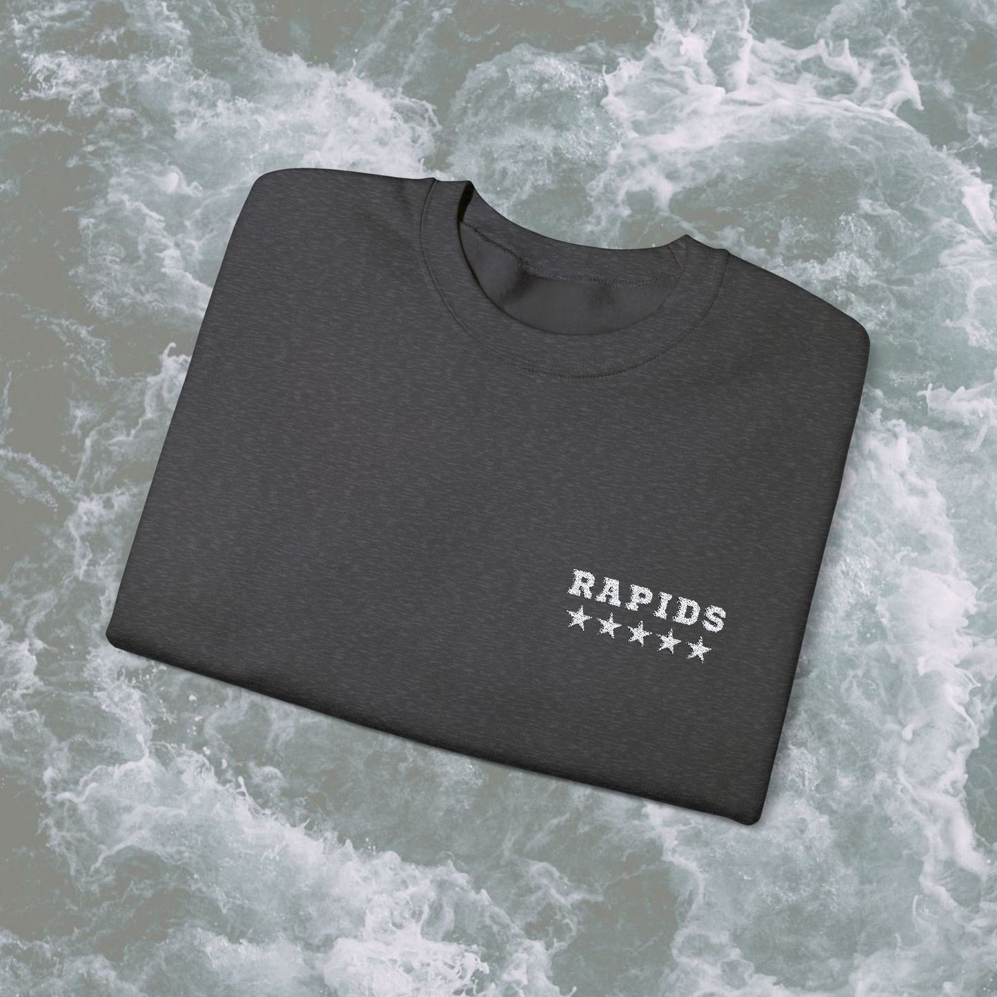 Rapids Star Embroidered Unisex Crewneck Sweatshirt