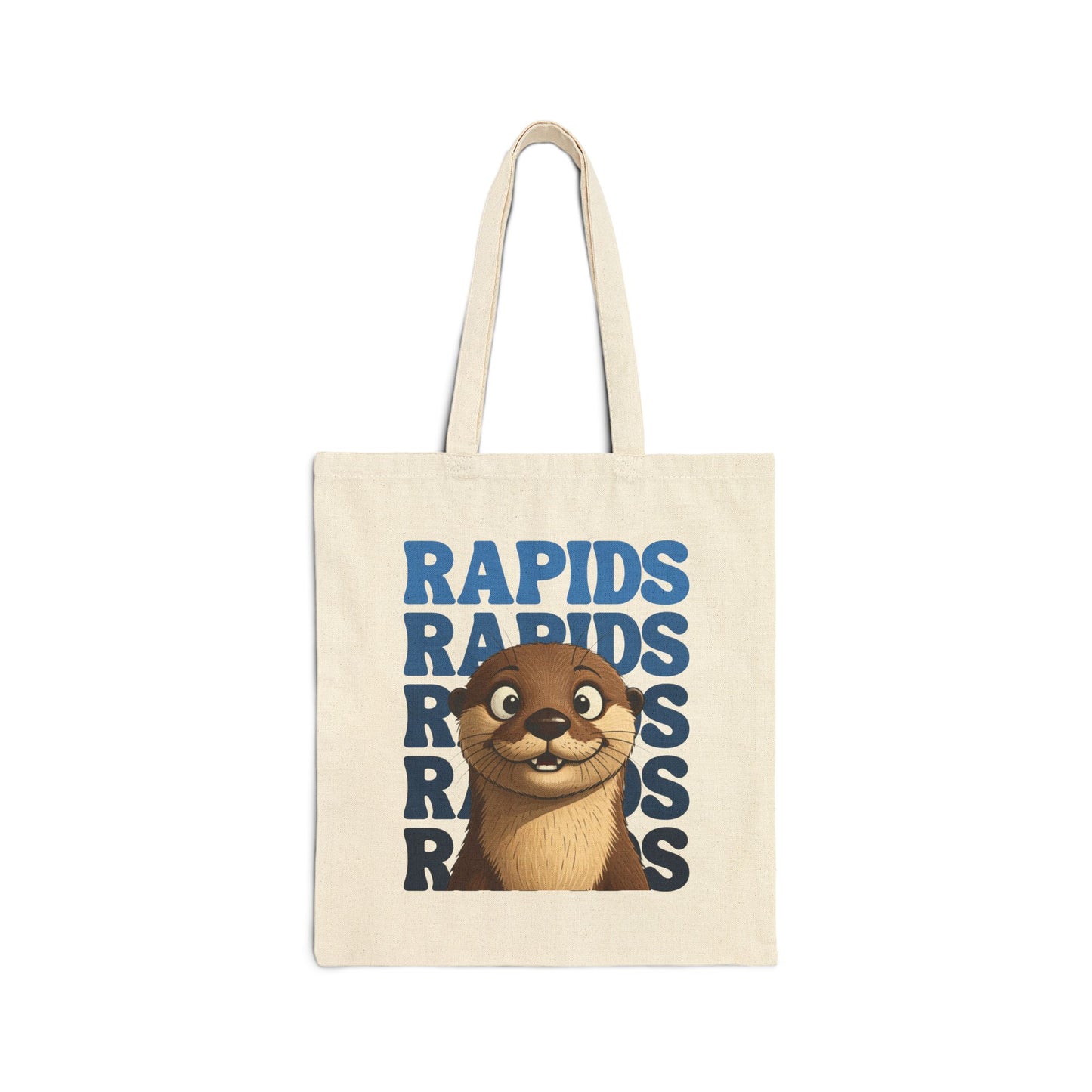 Ollie Rapids Cotton Canvas Tote Bag