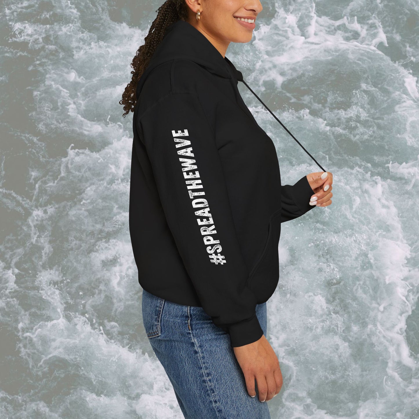 Rapids Ollie Spread The Wave Unisex Hooded Sweatshirt