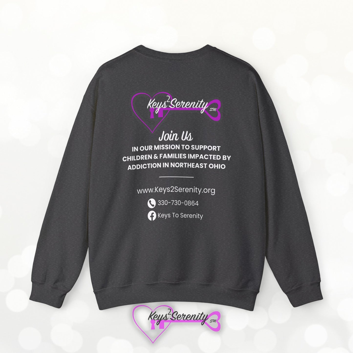 KEYS 2 SERENITY x Rapids Unisex Crewneck Sweatshirt