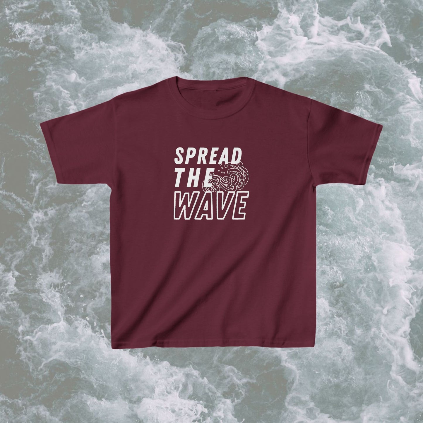 Spread The Wave Kids T Shirt