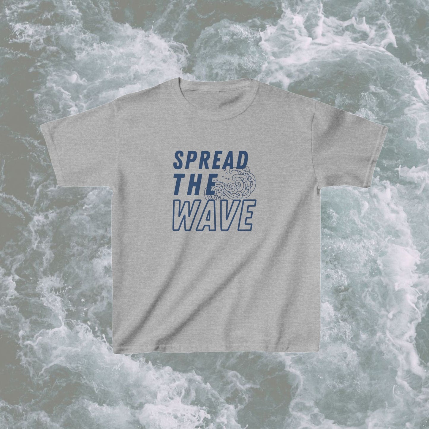 Spread The Wave Kids T Shirt