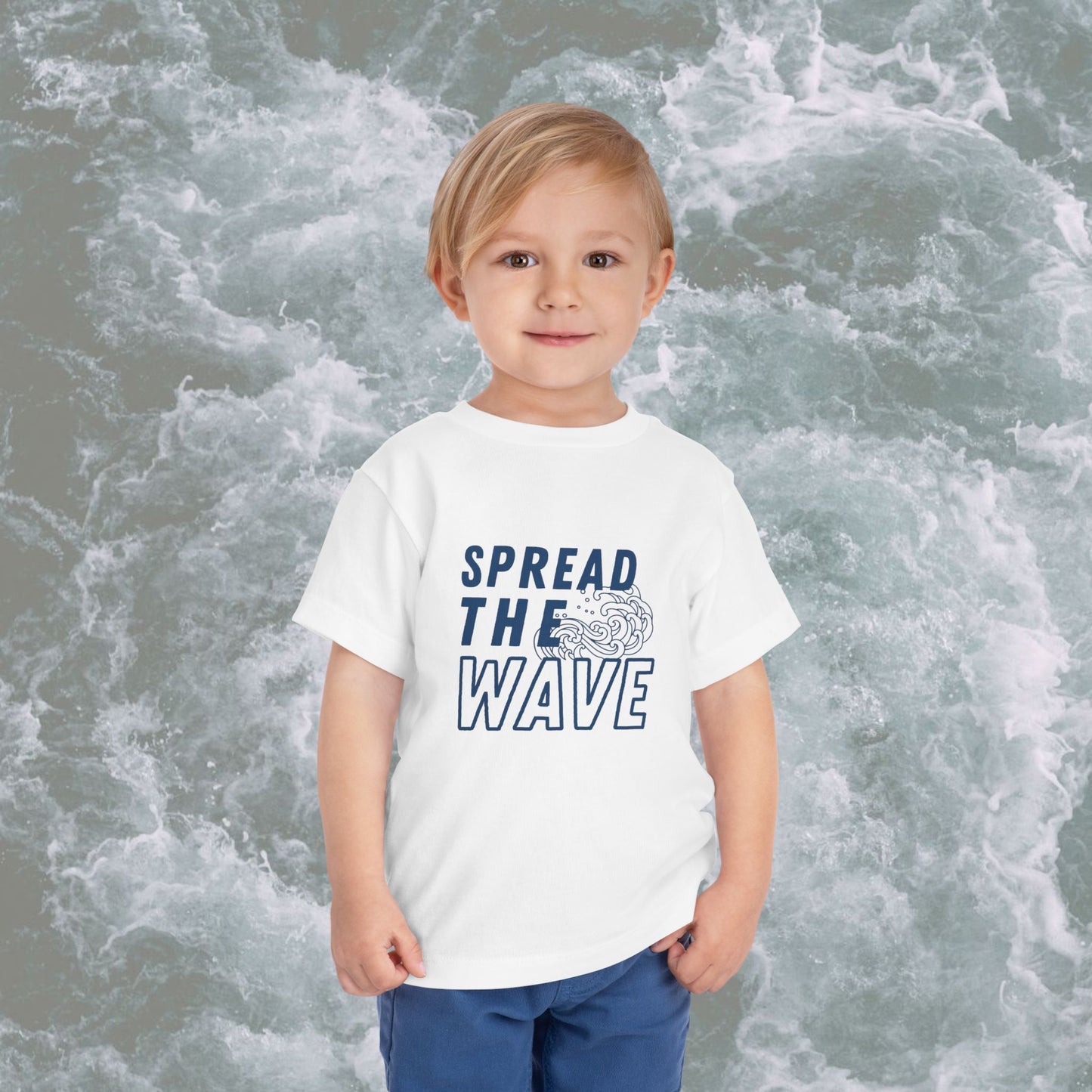 Spread The Wave Toddler T Shirt