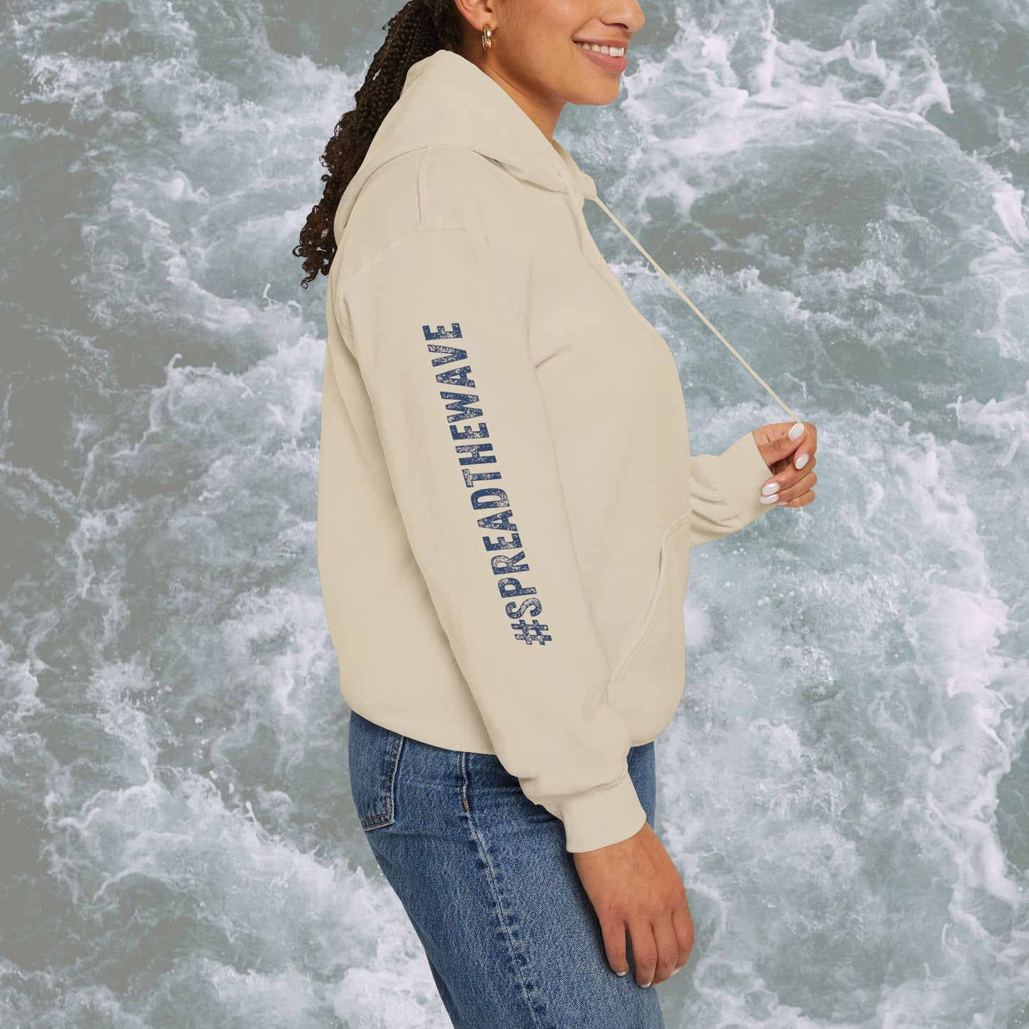 Rapids Ollie Spread The Wave Unisex Hooded Sweatshirt