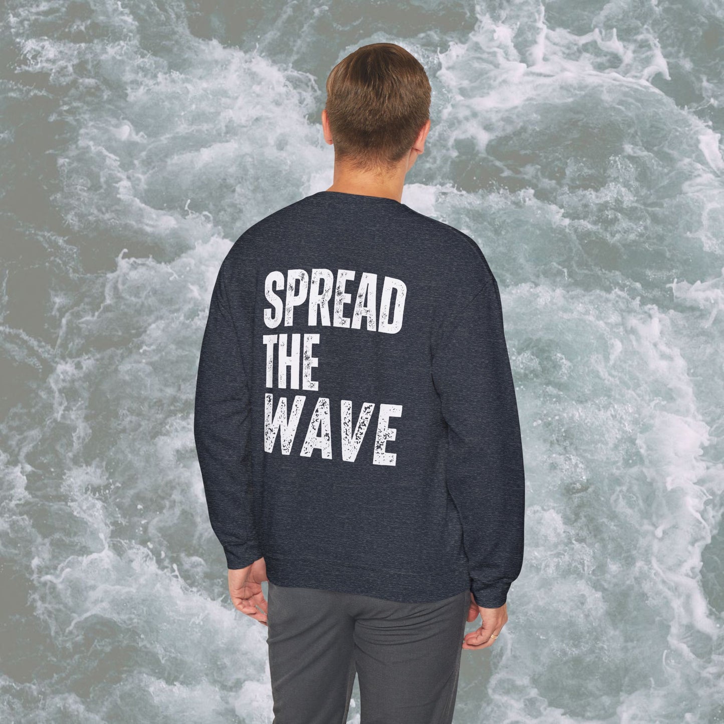 Rapids Ollie Spread The Wave Unisex Crewneck Sweatshirt