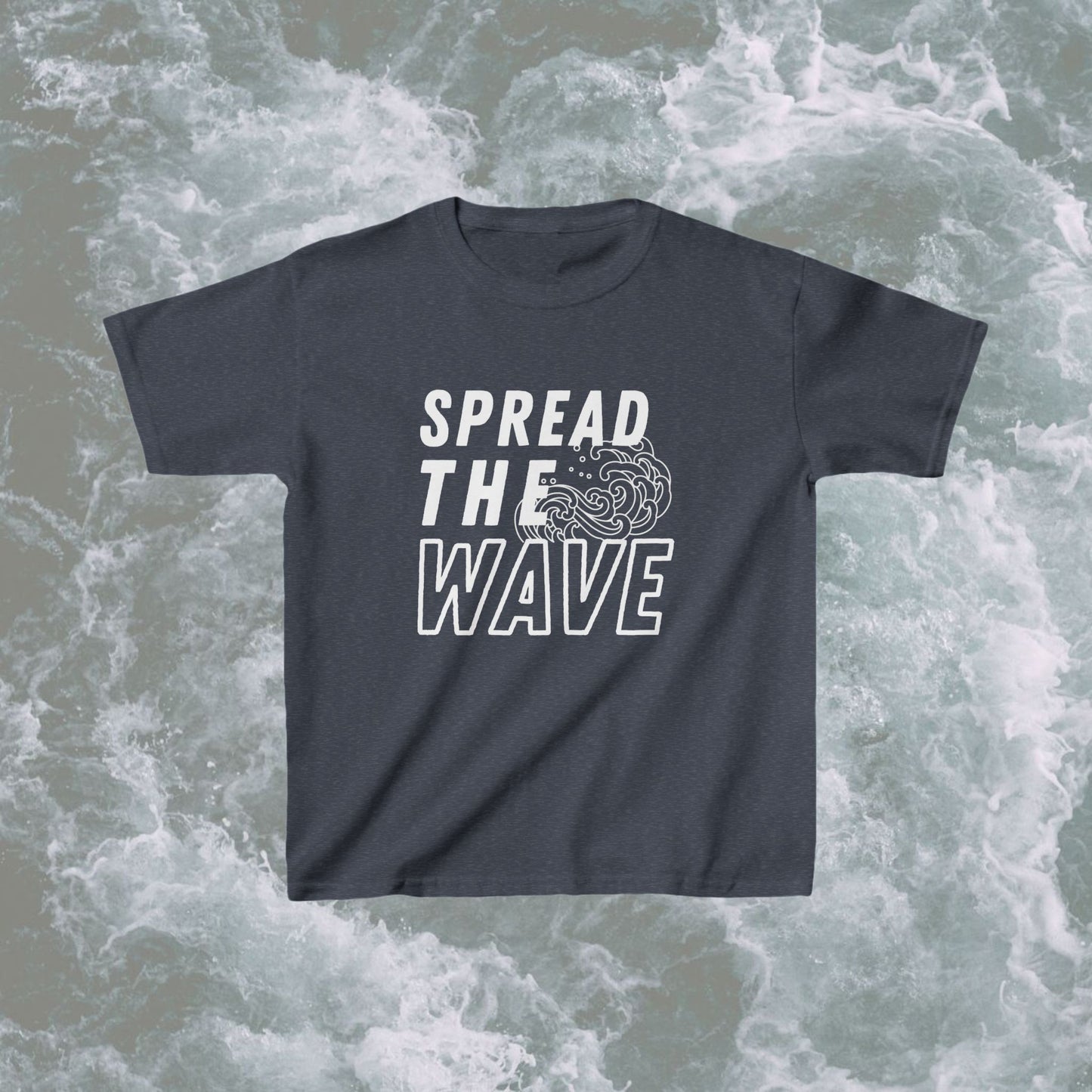 Spread The Wave Kids T Shirt