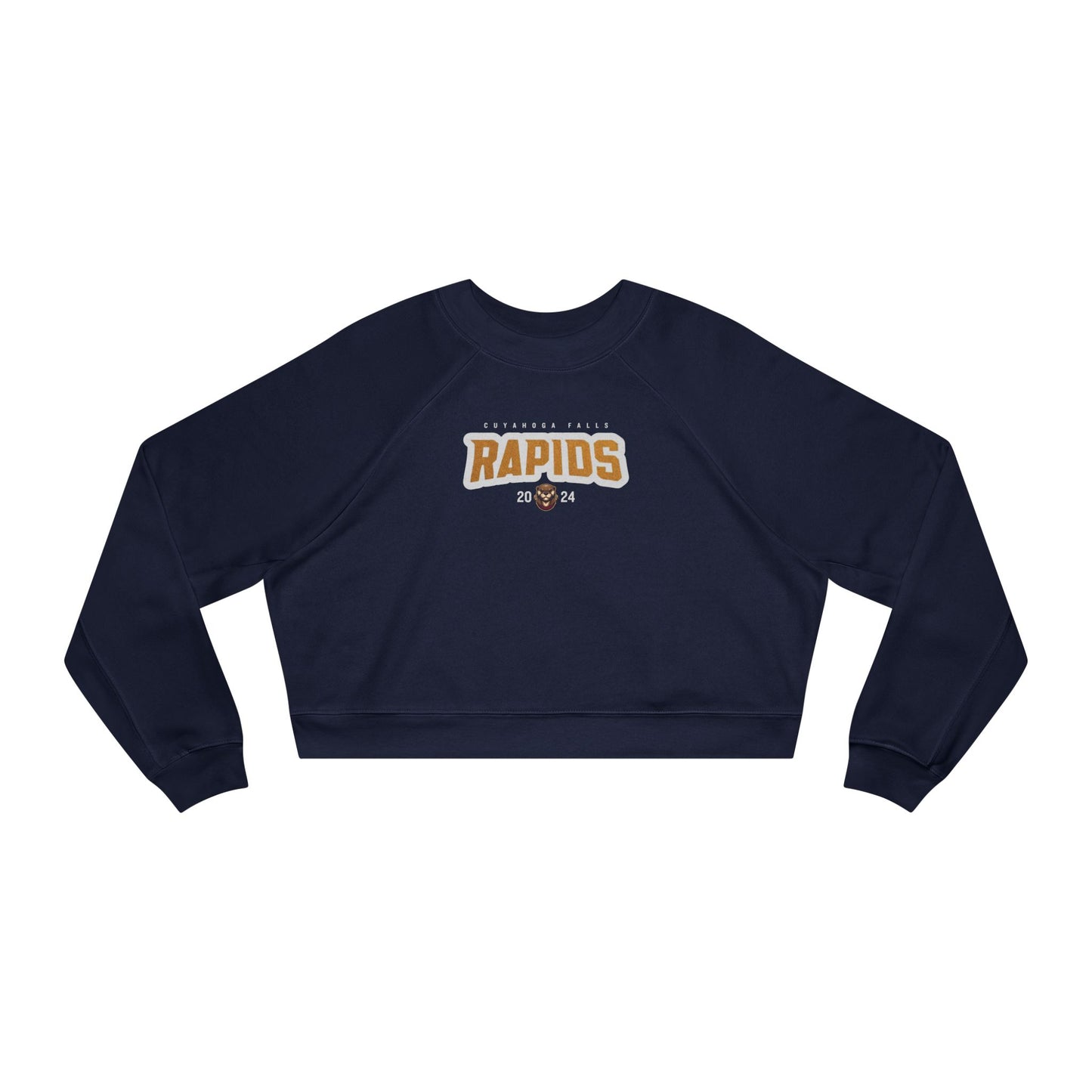 Rapids Women's Cropped Fleece Pullover Sweatshirt