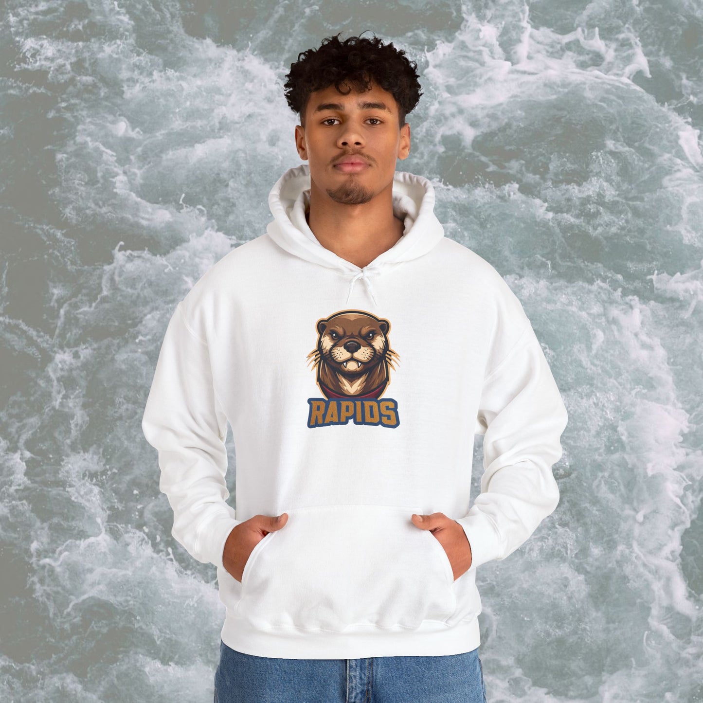 Rapids Text Ollie Unisex Hooded Sweatshirt