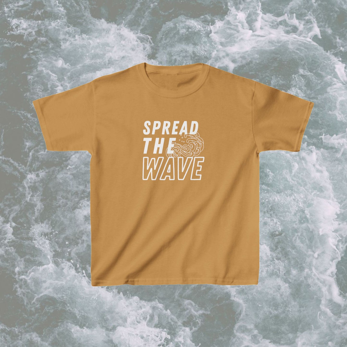 Spread The Wave Kids T Shirt