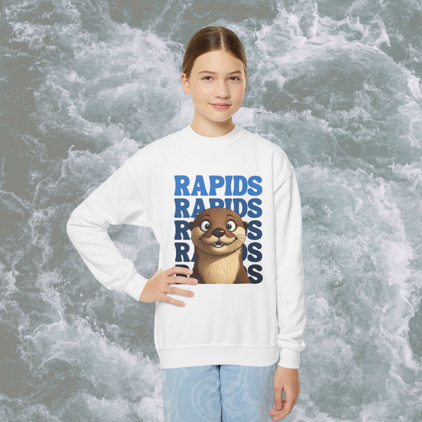 Youth Ollie Rapids Crewneck Sweatshirt