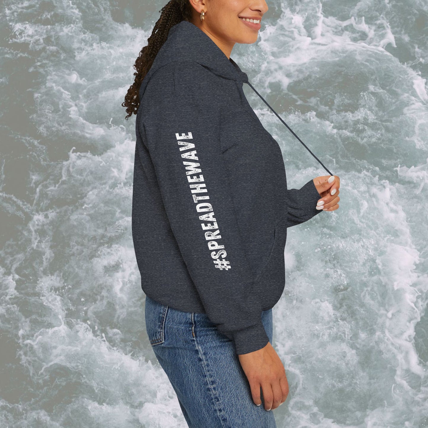 Rapids Ollie Spread The Wave Unisex Hooded Sweatshirt