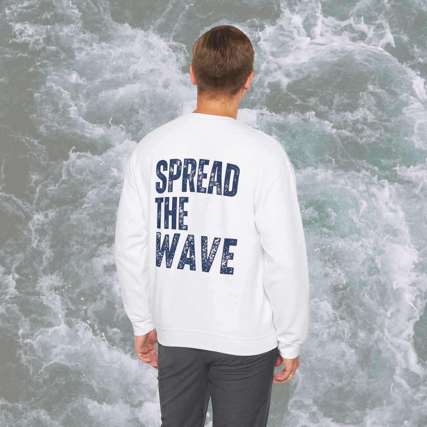 Rapids Ollie Spread The Wave Unisex Crewneck Sweatshirt