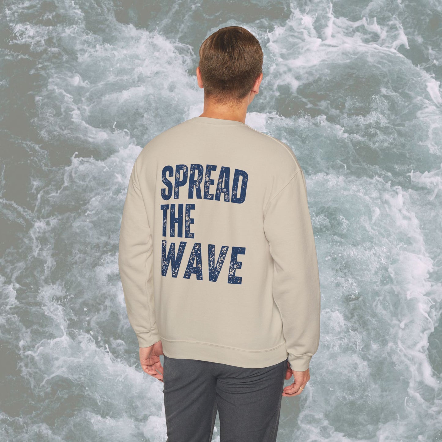 Rapids Ollie Spread The Wave Unisex Crewneck Sweatshirt