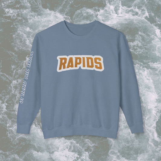 Spread The Wave Sleeve Unisex Lightweight Crewneck Sweatshirt