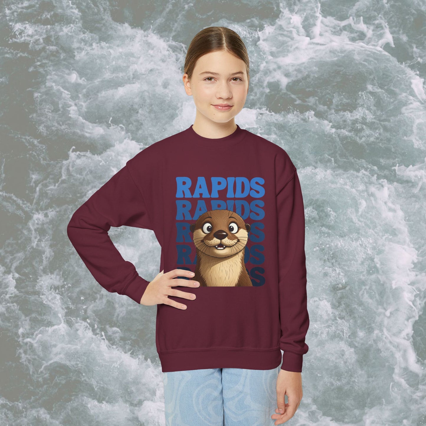 Youth Ollie Rapids Crewneck Sweatshirt