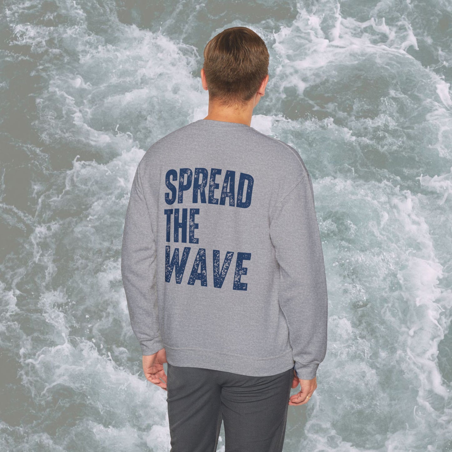 Rapids Ollie Spread The Wave Unisex Crewneck Sweatshirt