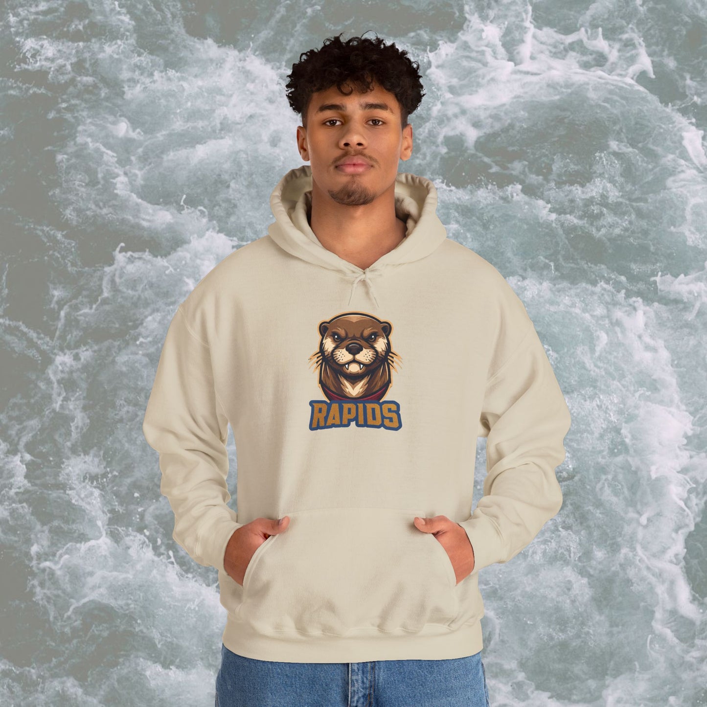 Rapids Text Ollie Unisex Hooded Sweatshirt